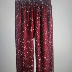 Scotch and Soda The Gia Mid-Rise wide leg elasticated trousers